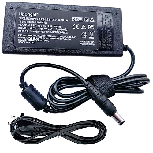 UpBright 18V AC Adapter Compatible with Cricut Cutting Machine CRV001 CRVOO1 Explore Expression 2 CREX002 CREX001 Cake CCA001 Provo Craft Cutter…