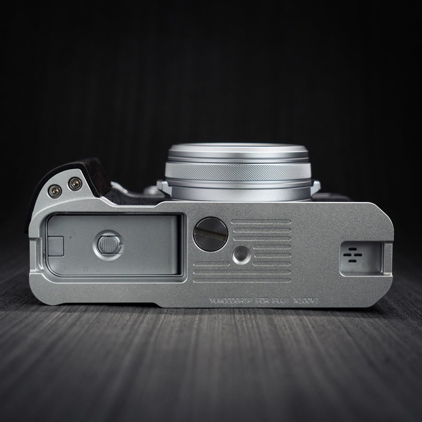 Iborrys L-Shaped Camera Handle ?Compatible with FUJIFILM X100VI Camera ?Precious Vintage Solid Wood Camera Grip | Handcrafted by Experienced Artisans