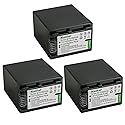 Kastar 3-Pack NP-FV100 Battery 7.2V 5750mAh Replacement for Sony DEV-30, DEV-5, DEV-50, DEV-50V, FDR-AX100, FDR-AX100E, FDR-AX700, FDR-AX33, FDR-AX43