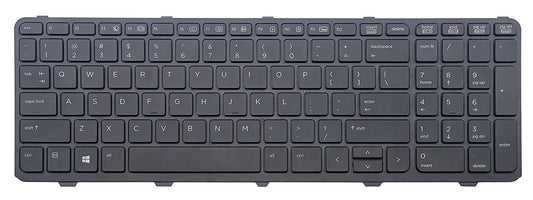 New US Keyboard (with Frame) Replacement for HP P/N: 90.4ZA07.L01 SG-59300-XUA 768787-001 6037B0088501 SG-61300-XUA 738696-001 Laptop English Keyboard