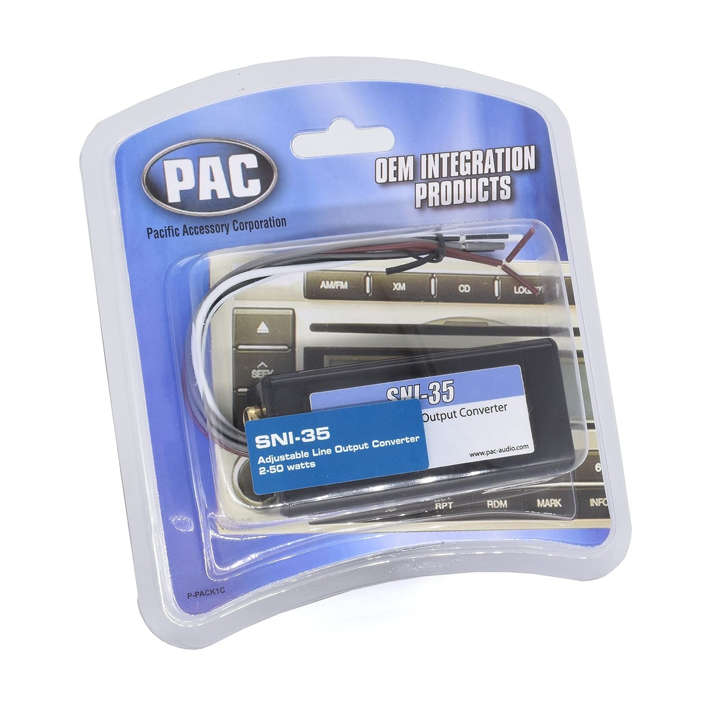 PAC SNI-35 Variable LOC Line Out Converter 1.2x6.25x5.9