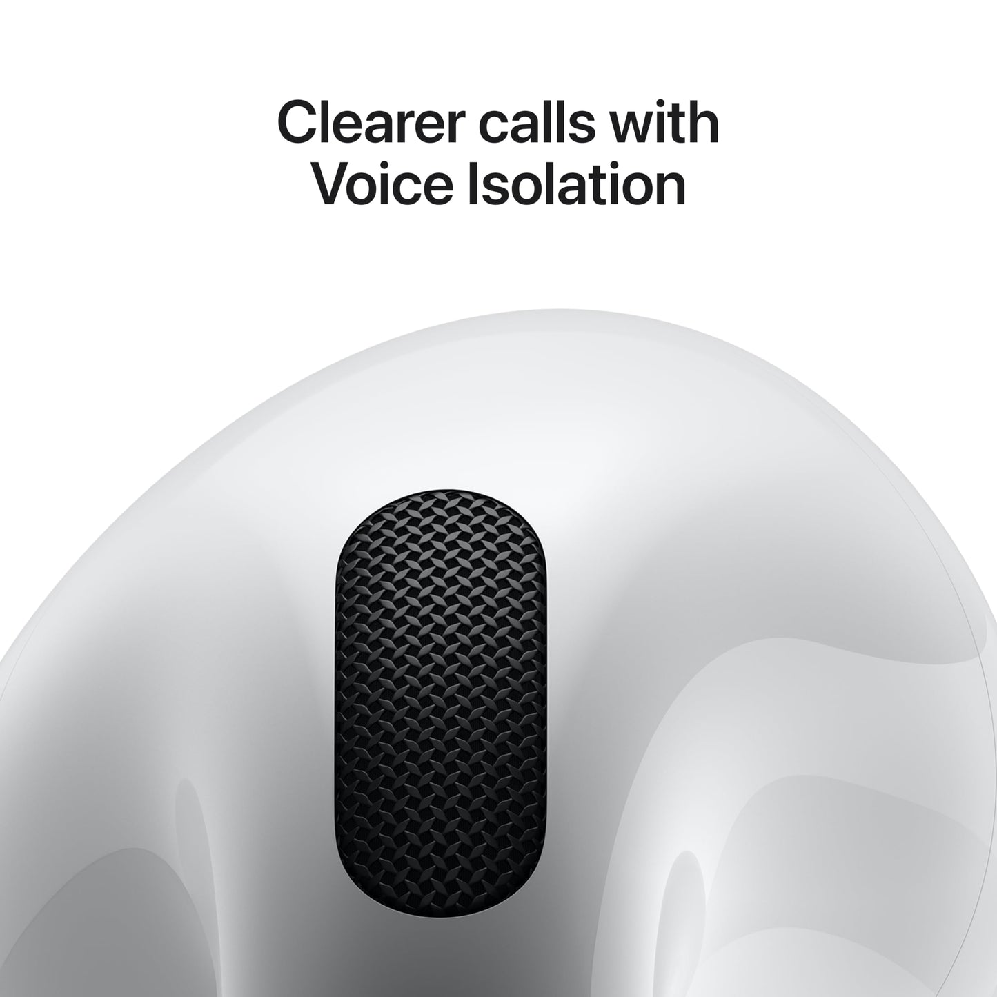 Apple AirPods 4 Wireless Earbuds, Bluetooth Headphones, Personalized Spatial Audio, Sweat and Water Resistant, USB-C Charging Case, H2 Chip, Up to 30