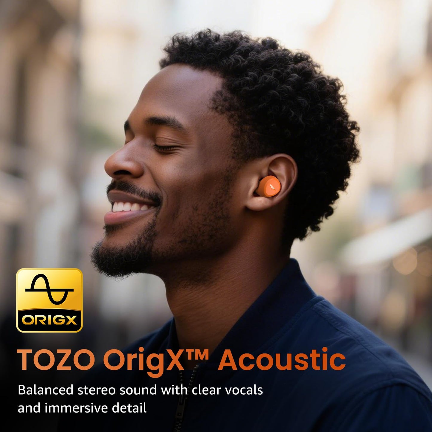 TOZO A1 Wireless Earbuds Bluetooth 5.3 Light Weight in Ear Headphones