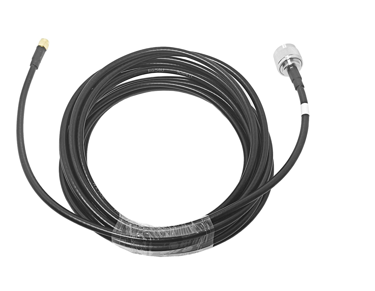 JBDZ 1PC LMR200 Extension Cable N Male to RP SMA Male Cable Assembly for 3G/4G/5G/LTE/ADS-B/Ham/GPS/WiFi/RF Radio (10ft)