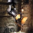 Hobaca GU10 L19 * W17cm Mini Loft Spotlight Ceiling Lights Industrial Track Light Surface Mounted Retro Lamps Downlighting