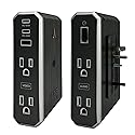 Austere VII Series, Wall Power 4 Outlet Surge Protector, 3500 Joules, Isolated EMI/RFI Filtering, 2 USB-C 45W & 20W Fast Chargers, 1 USB-A 2.4 amps
