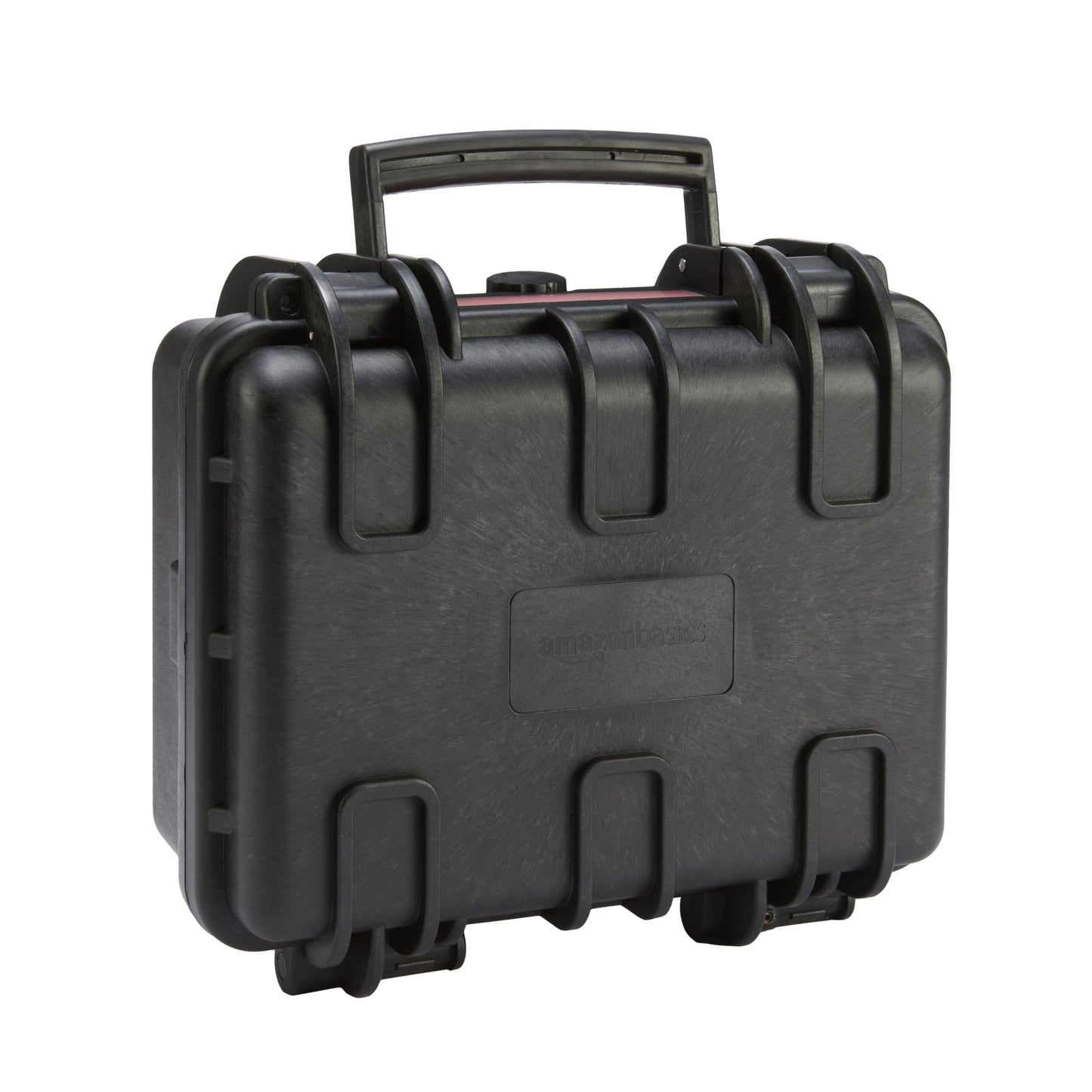 Amazon Basics Hard Camera Case, Small, Black, Solid, 12"L x 11"W x 6"H