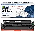 ASEKER 218A Black Toner Cartridges (with Chip) Compatible Replacement for 218A W2180A 218X W2180X for 3201dw MFP 3301fdw 3301cdw 3301sdw Printer (