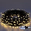 Indoor Christmas String Lights - 220 LEDs 82ft/25m Memory Function 8 Modes End-to-End Plug in Outdoor Waterproof Decorative Fairy Twinkle Xmas Lights