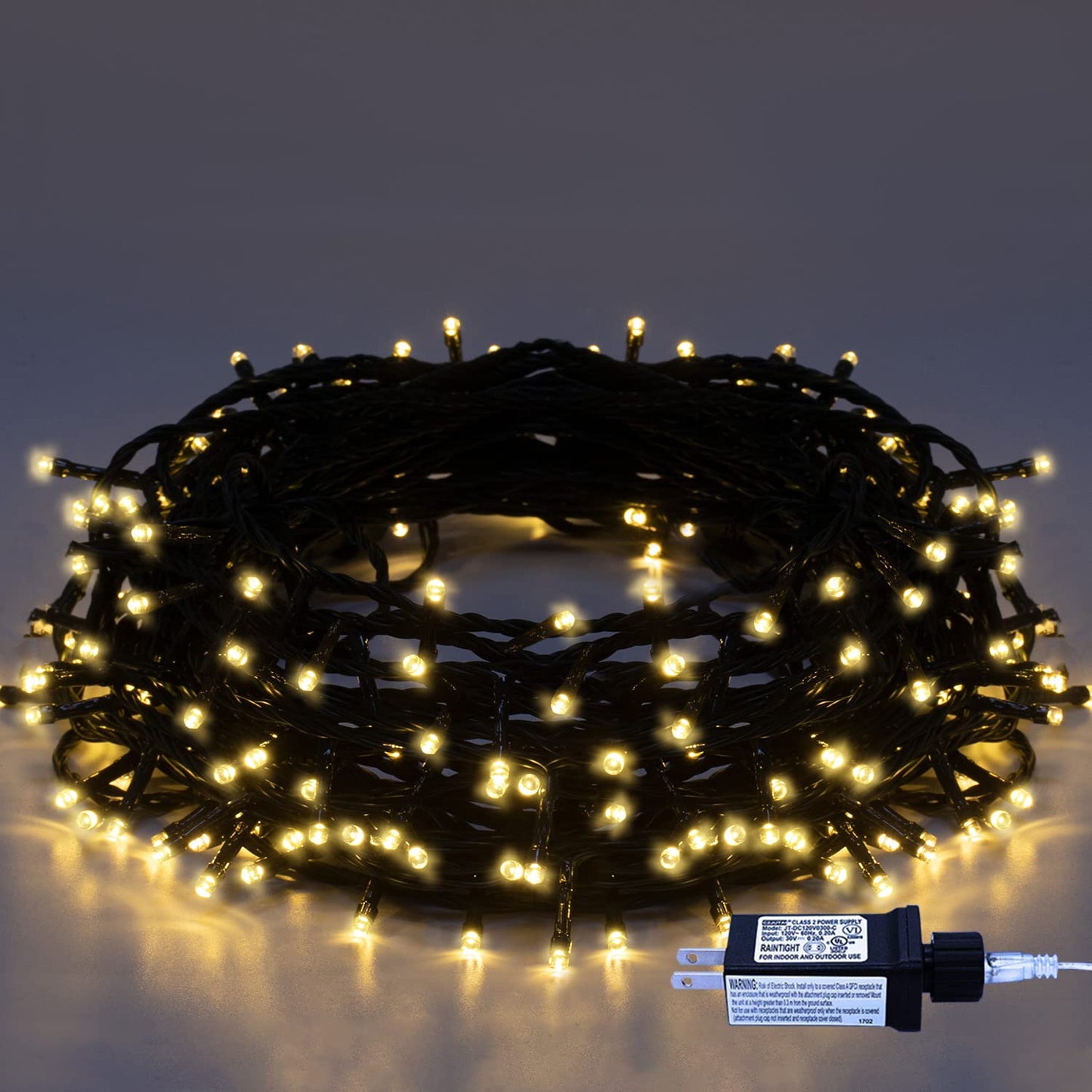 Indoor Christmas String Lights - 220 LEDs 82ft/25m Memory Function 8 Modes End-to-End Plug in Outdoor Waterproof Decorative Fairy Twinkle Xmas Lights