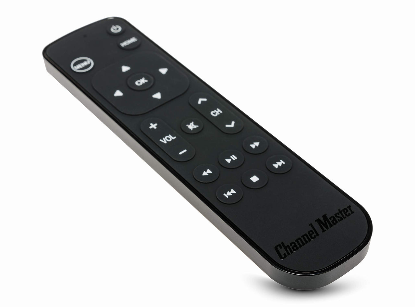 Channel Master Simple Remote - Replacement or Secondary Remote Control for Apple TV and Apple TV 4K, Easy-to-Use Design