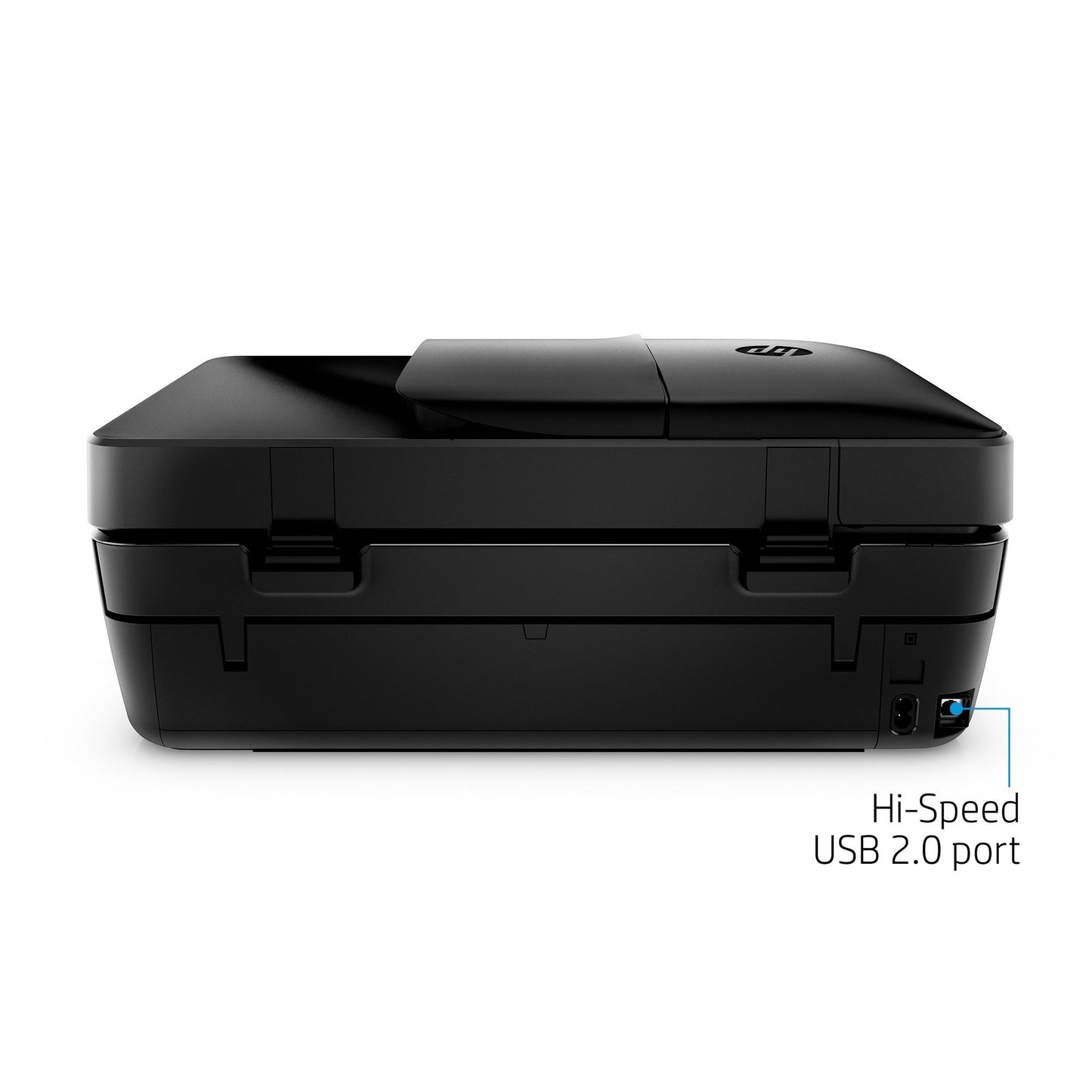 HP HP4650-RB-AMZ Office Jet 4650 Wireless All-in-One Photo Printer, Copier and Scanner - Black (Renewed), Black & Color