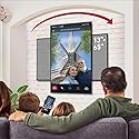 Barkan Landscape-Portrait Rotation 13-65 inch TV Wall Mount, Flat/Curved Screen Bracket, Holds up to 80lbs, Auto Lock Patented, Fits LED OLED LCD