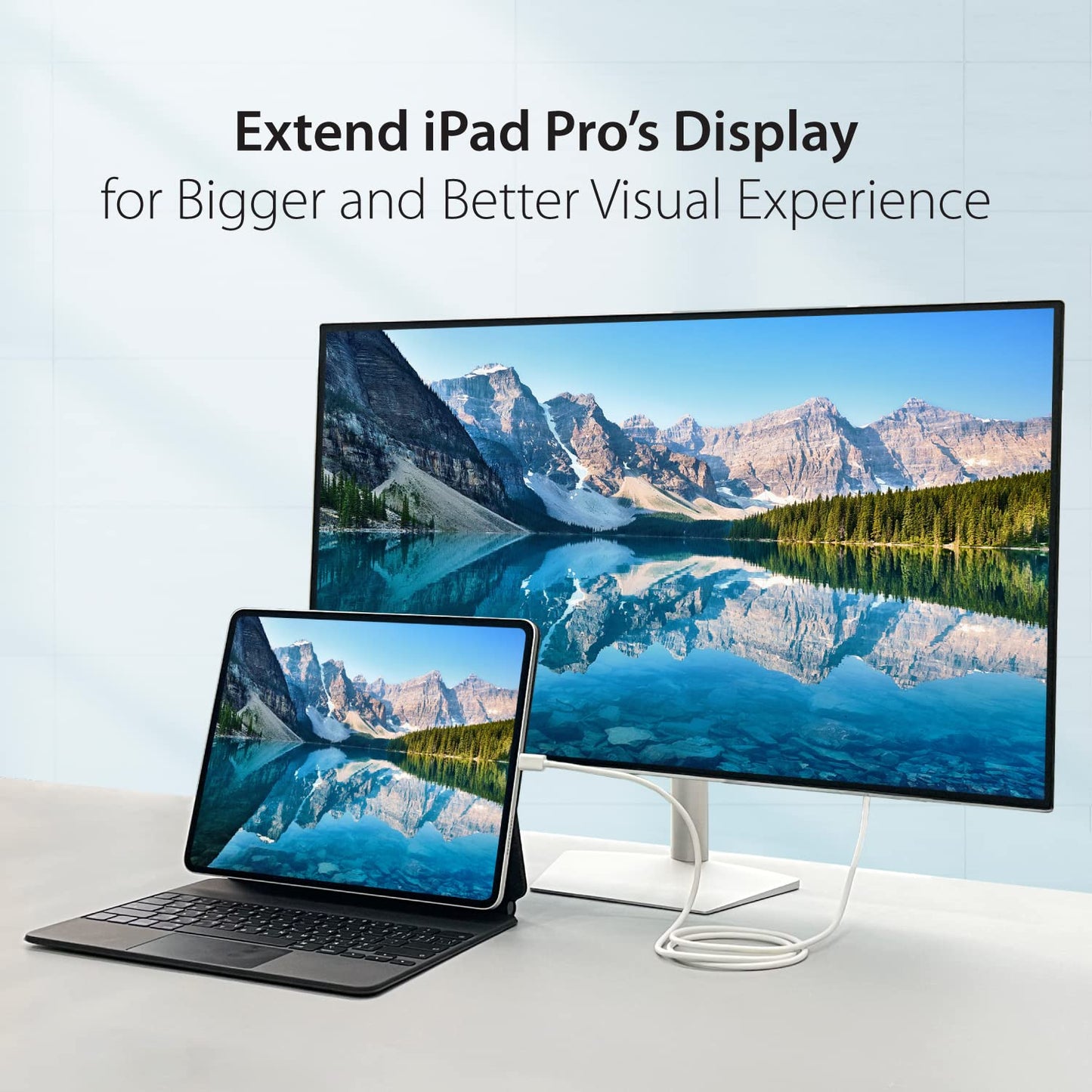 j5create USB-C to DisplayPort Cable - 4K@144Hz, 3.9ft, Type C to DP Cable, Compatible with iPhone 15 Pro/Max, MacBook Pro/Air, iPad Pro, XPS