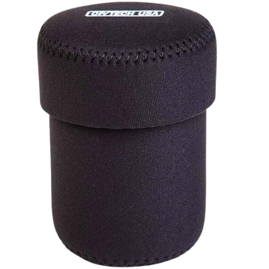 OP/TECH USA Fold-Over Neoprene Lens Pouch - Camera Lens Case for safe Lens Cover storage, Great for Photography & outdoor shoot, Keeps your Lens