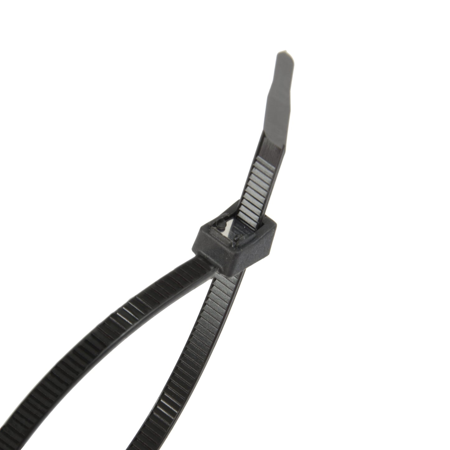 Gardner Bender 46-311UVBSC Nylon Self-Cutting Cable Tie, 11 inch, 50 lb. Tensile, Twist-Off Tail, Zip Tie, 50 Pk., UV Resistant Black