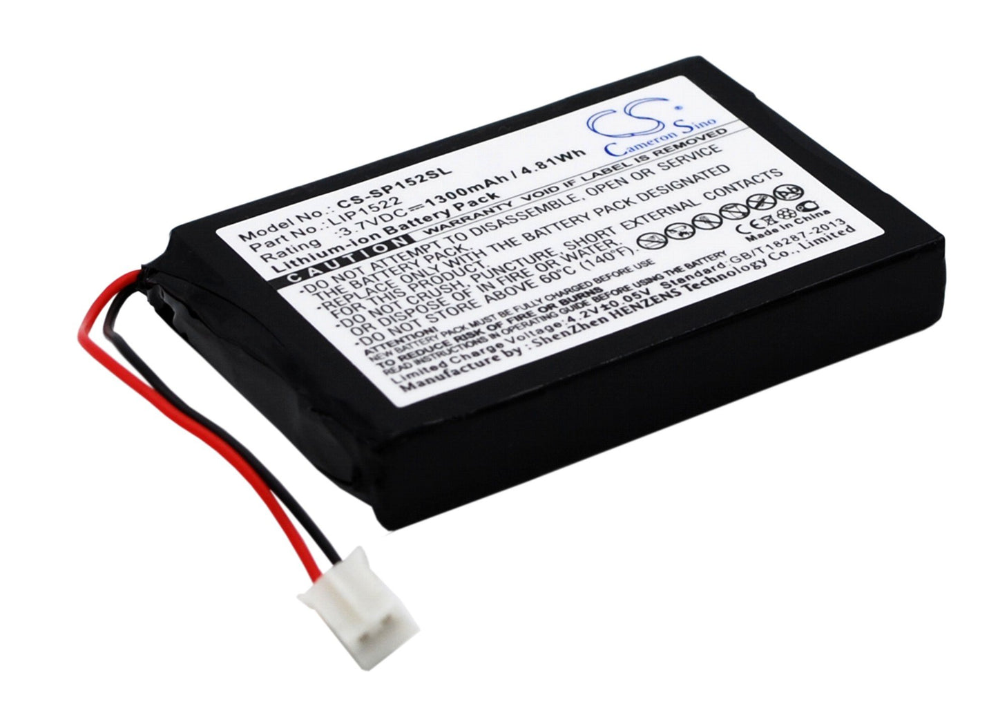 XSPLENDOR 1300mAh Replacement Battery for Dualshock 4 Wireless Controller CUH-ZCT1H CUH-ZCT1U CUH-ZCT1E CUH-ZCT1J CUH-ZCT1K CUH-ZCT1M PN LIP1522