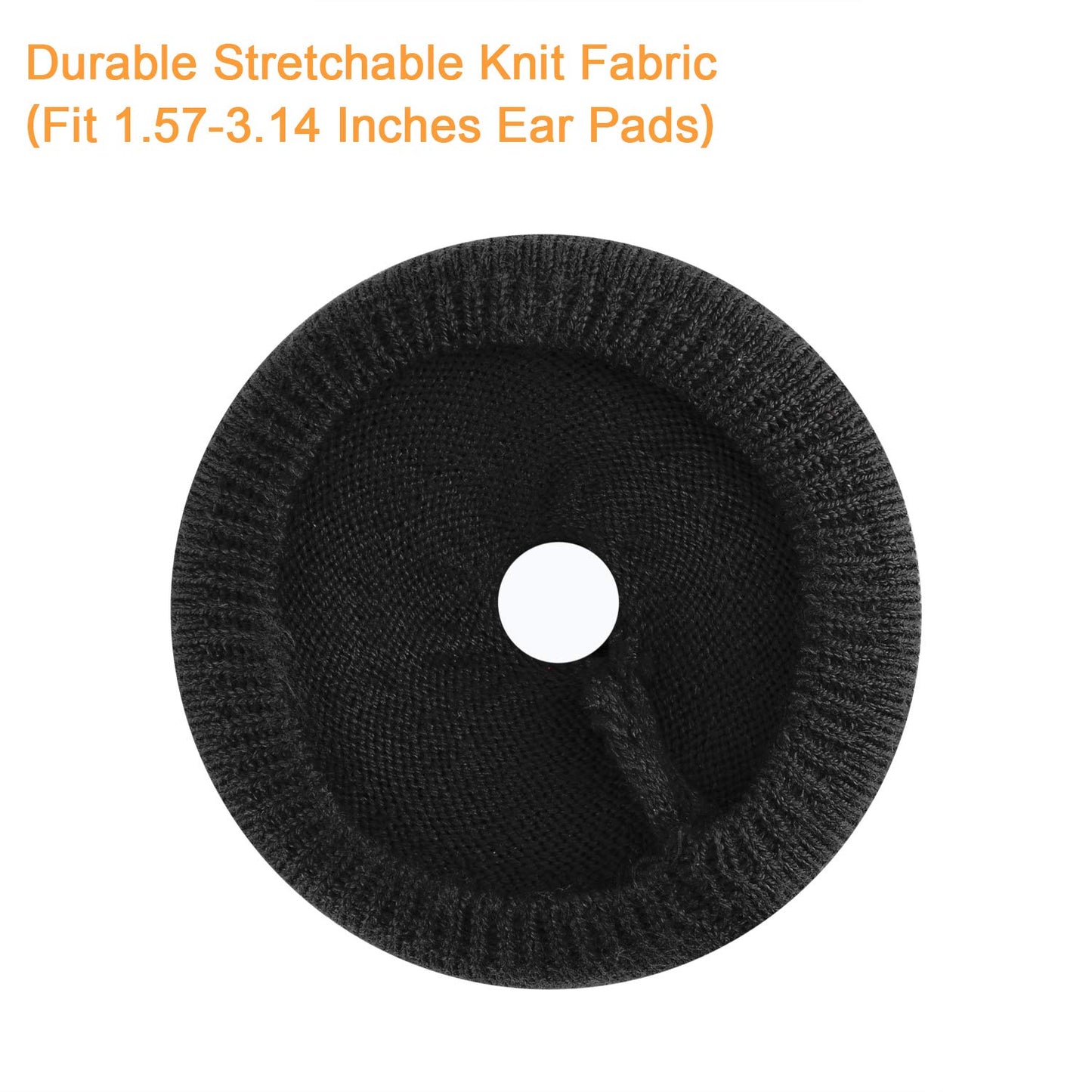 JARMOR Earpads Sweater Cover Protectors with Knit Fabric for Beats Solo 3/2, Solo HD/Mixr/EP Headphones and Other Headsets with 1.57-3.14 Inch Ear