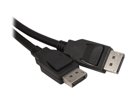 Nippon Labs DP-6-MM 6' DisplayPort Male to DisplayPort Male Cable for Digital Monitor
