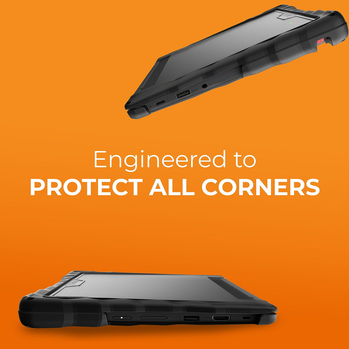 Gumdrop DropTech Case for Lenovo 500e Gen 4 / 500w Gen 4-5 / Yoga 2-in-1