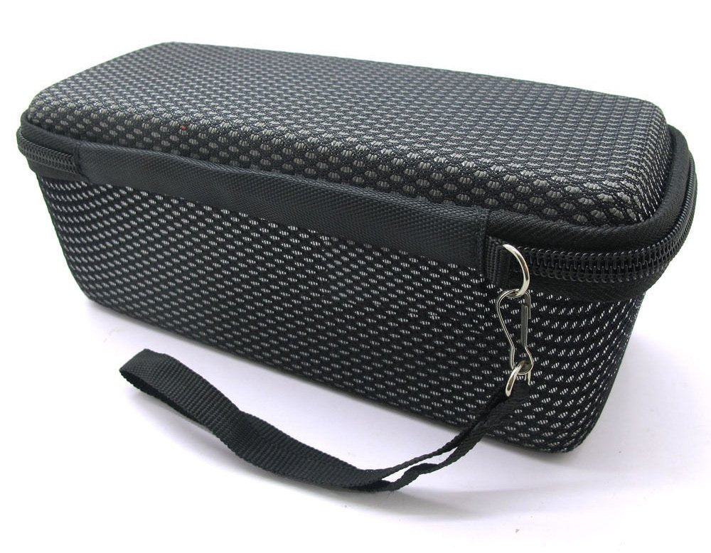FitSand Hard Case Compatible for Sony XB20 Portable Bluetooth Speaker (Black+Silver)