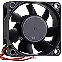 GDSTIME Dc 12V 60mm 6cm 60x60x25mm 2 Wire Brushless Cooling Fan