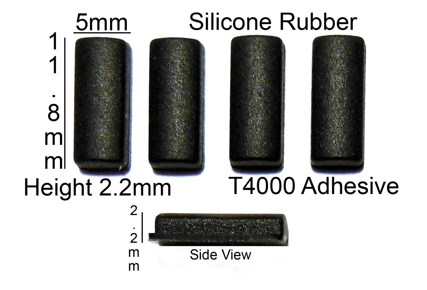 VATH Rubber Feet Set for Compaq Presario V2000 / M2000 [83]