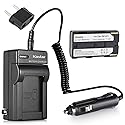 Kastar BP911 Battery (1-Pack) + Charger for Canon BP-911, BP-911K, BP-914, BP-915 and Canon ES6500V, ES7000es, ES7000V, ES8000V, ES8100V, ES8200V