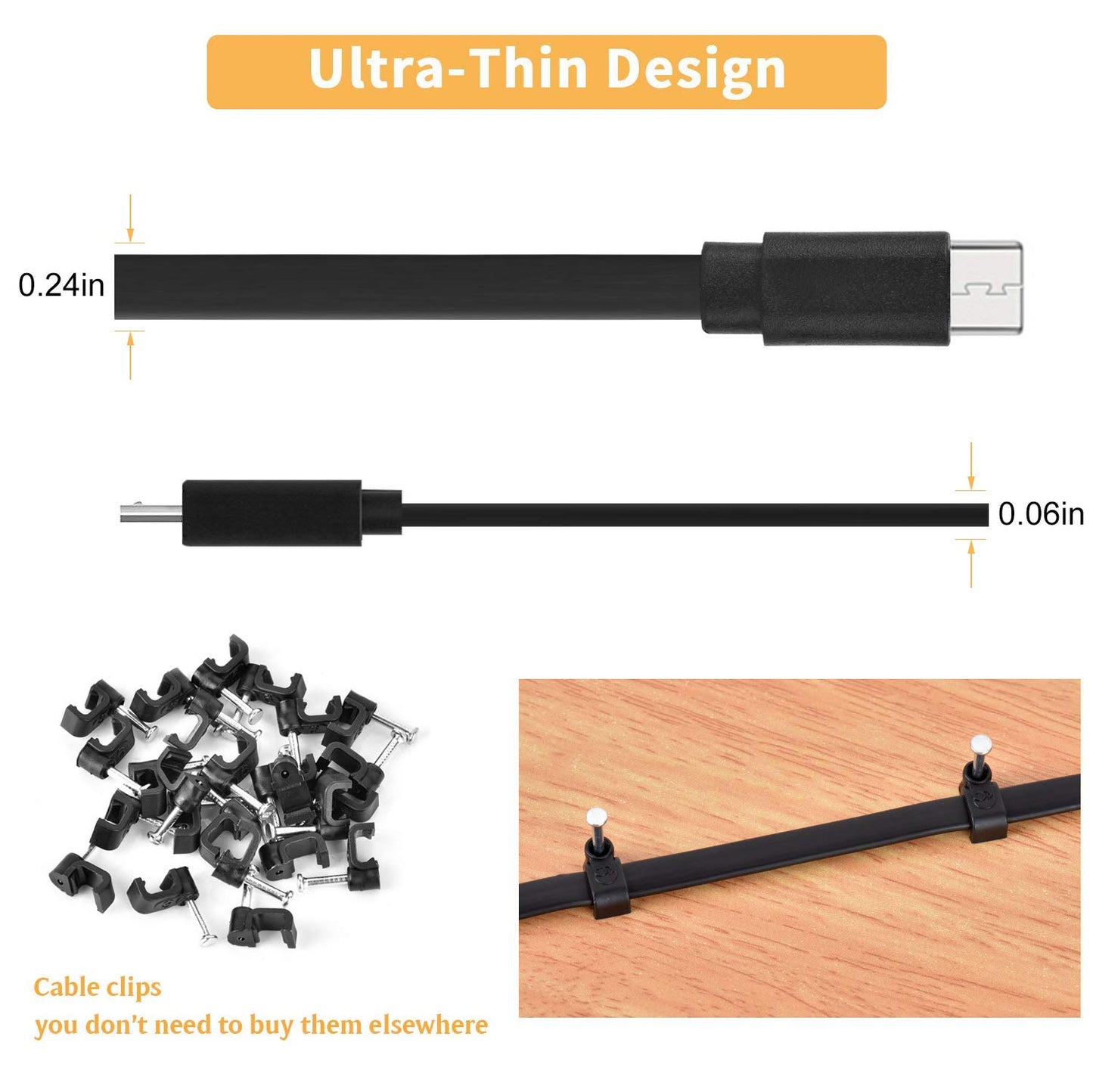 2 Pack 10FT Power Extension Cable for WyzeCam,Wyze Cam v4/v3/OG/v3 Pro,WyzeCam Pan,WYZE Cam OG,KasaCam Indoor,NestCam Indoor,Blink,Cloud Cam,USB