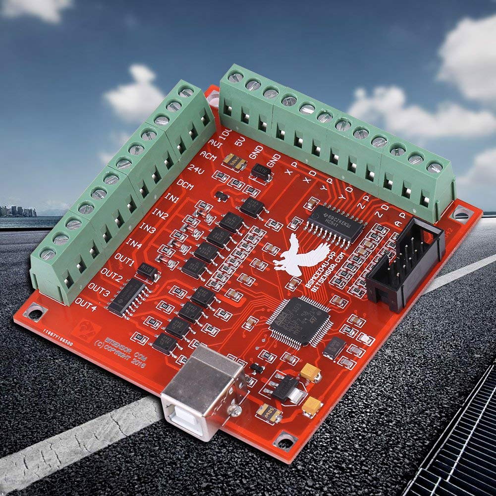 Keenso USB Motion Control Card Flying Card 4 Axis Motion Controller Card Board for CNC Engraving