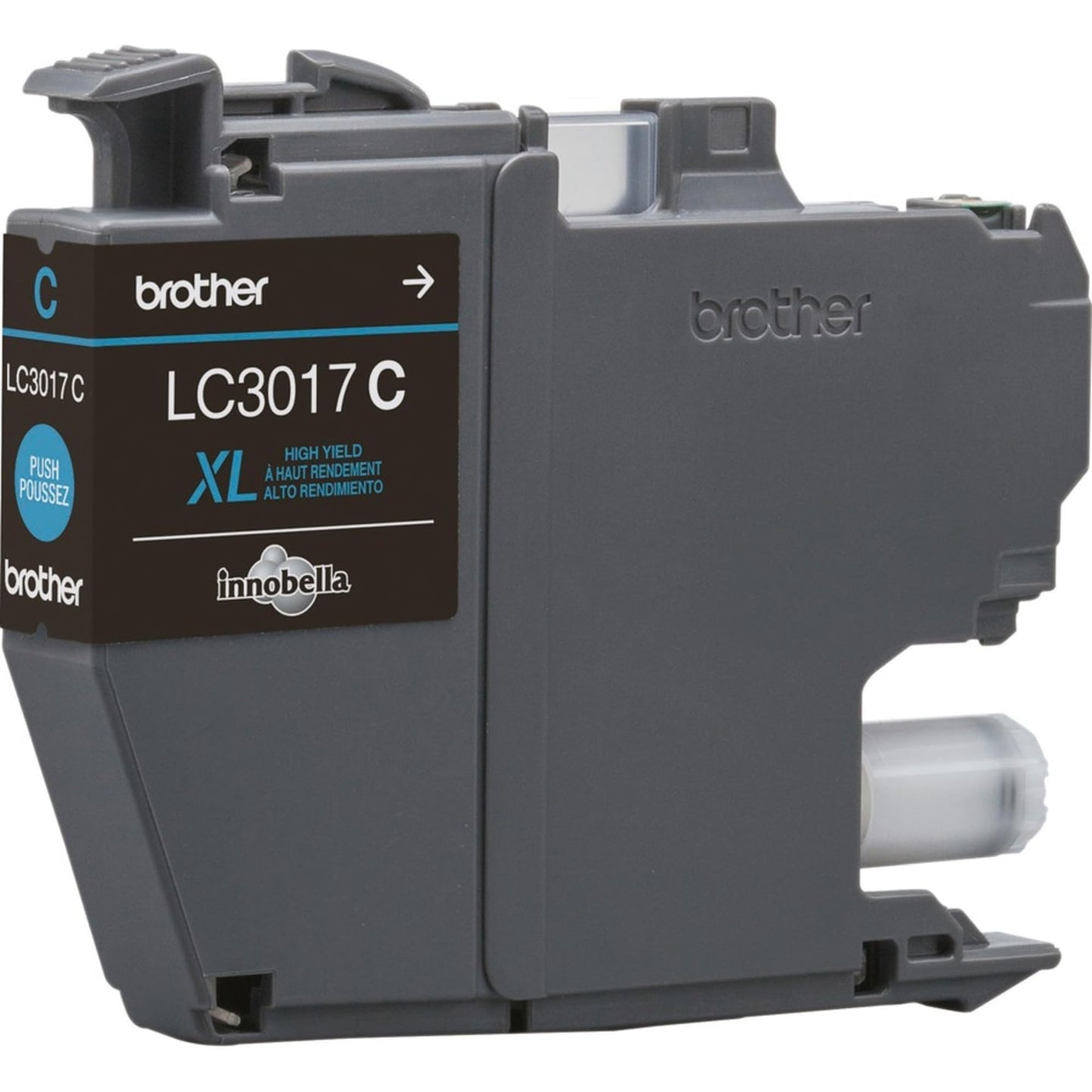 Brother LC3017C High Yield Cyan Ink Cartridge, 1 Size