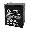 AJC Battery Compatible with Ritar RT1250 RT150H 12V 5Ah Sealed Lead Acid Battery