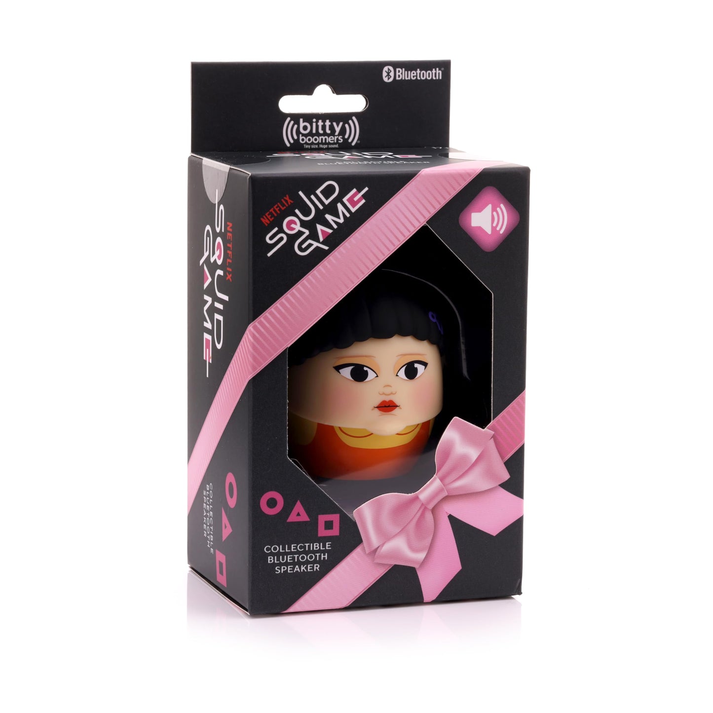 Bitty Boomers Netflix Squid Game: Young-HEE Doll - Mini Bluetooth Speaker