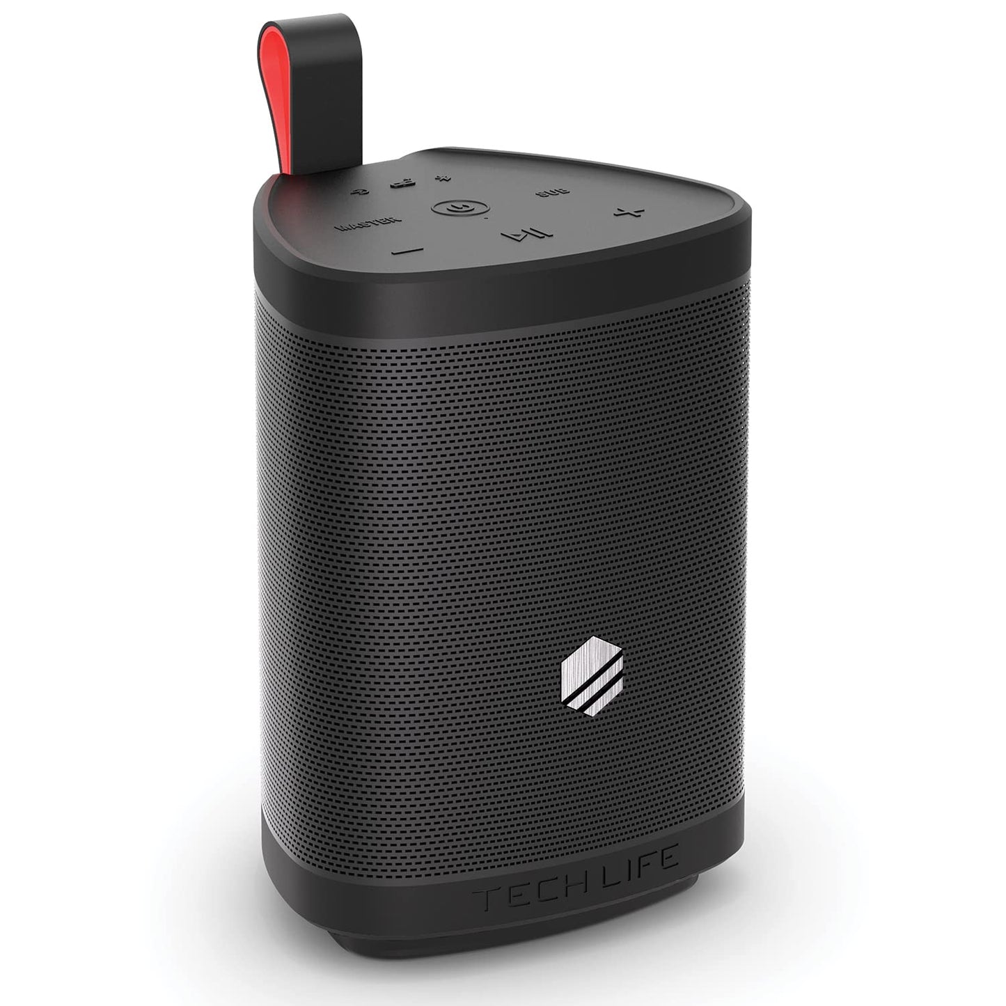 Tech-Life Boss- Premium Portable Bluetooth Speaker - Waterproof Outdoor Party Speaker w/Amazing Sound, Heavy Bass, No Distortion, 12hr Batt- Pair 100