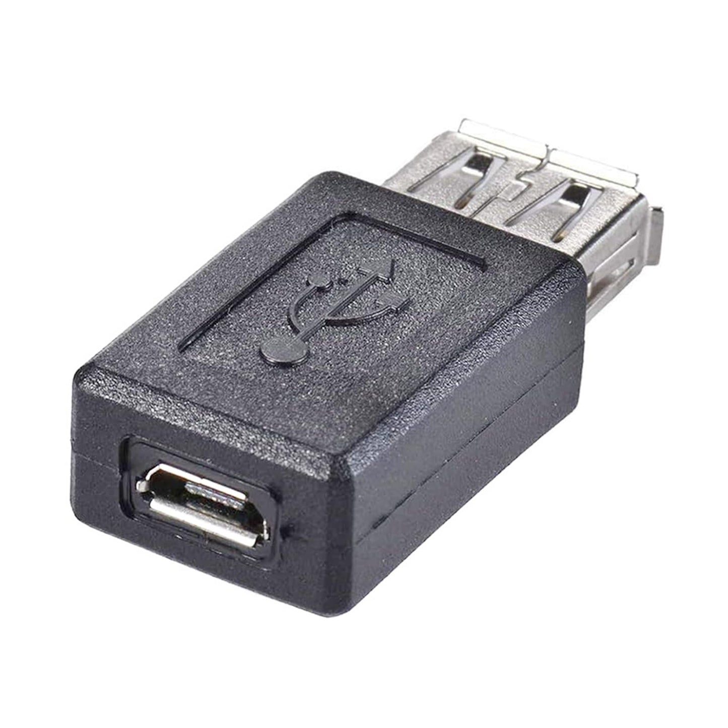 Oiyagai 2-Pack USB 2.0 A Female to Micro USB Male OTG Adapter, Data Sync & Charging Converter for Android Phones, Tablets, Raspberry Pi, Cameras, TV…