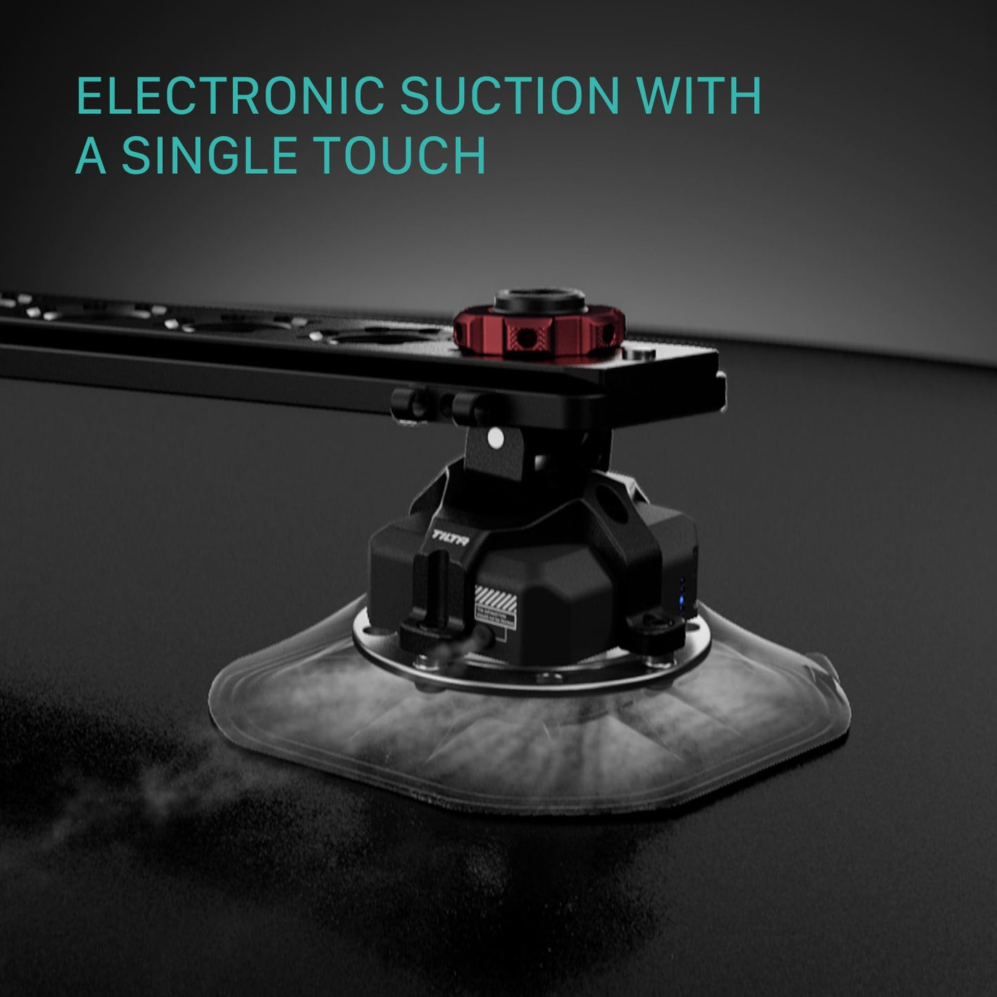 Tilta Electronic Suction Cup (4.5?) | Includes NATO Mounting Bracket | Air Pressure Monitoring | Durable Battery | LCD Display