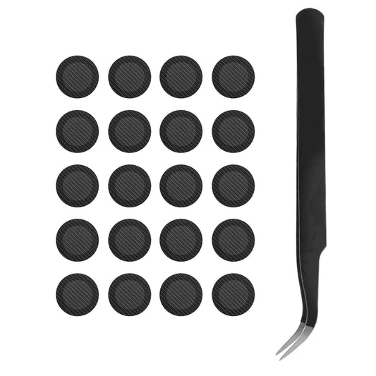 NANLANFAN 20Pcs Earbud Dust Filter Mesh Replacement for Beats Powerbeats Pro, Beats Flex Wireless Earbuds