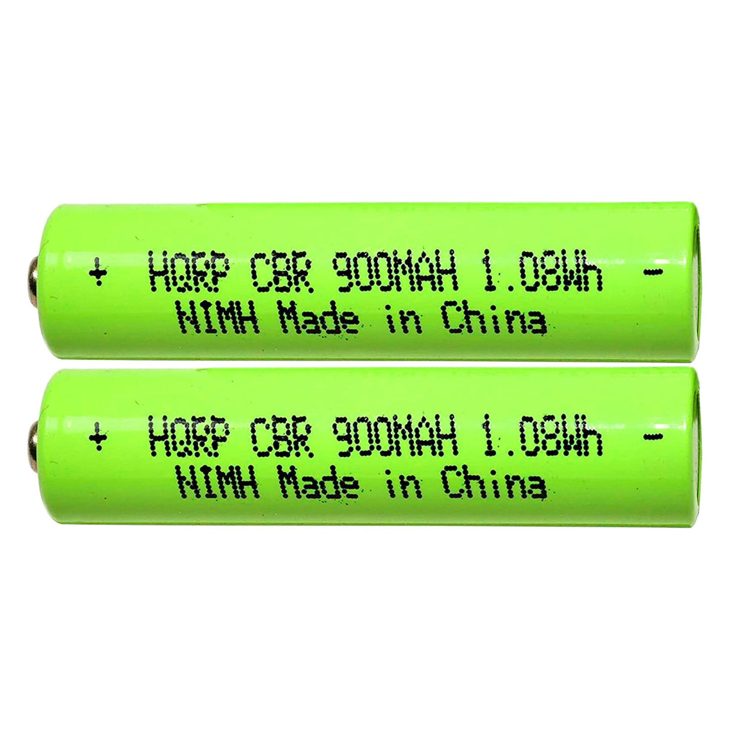 HQRP 2-Pack Battery for Panasonic Cordless Telephone 1.2V Battery HHR-75AAA/B, BK30AAABU, VTech BT205662, Outdoor Solar Garden Lights, TV Remote