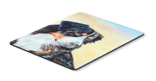 Caroline's Treasures 7131MP Bernese Mountain Dog Mouse Pad, Hot Pad or Trivet for Home Office Gaming Working Computers Laptop Mouse Mat,Washable Large