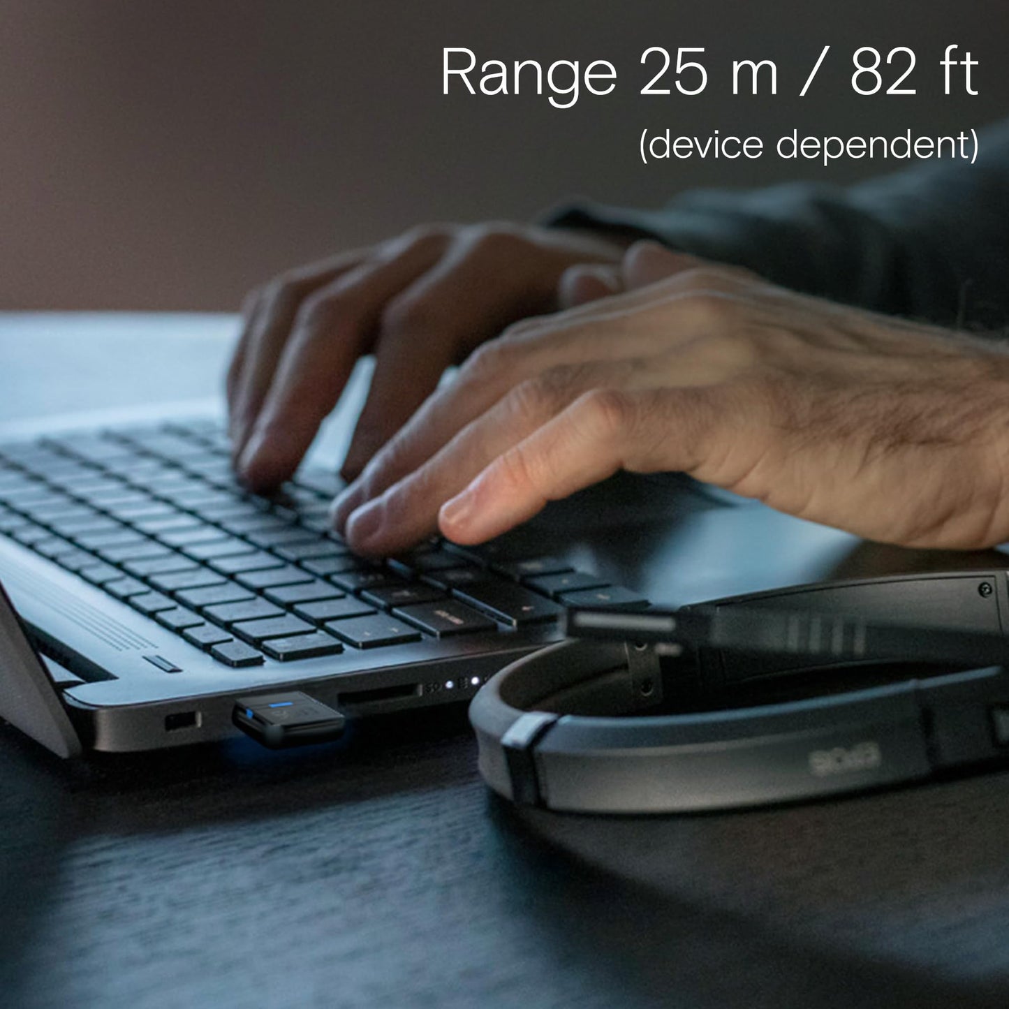EPOS The USB dongle Provides Connection to All Bluetooth® Devices in The Adapt, Expand & Impact Series. Use with an Impact 5000 Series Base Station