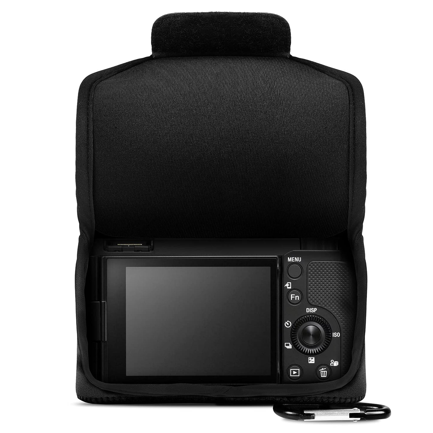 MegaGear MG2008 Ultra Light Neoprene Camera Case Compatible With Sony Zv-E10 - Black