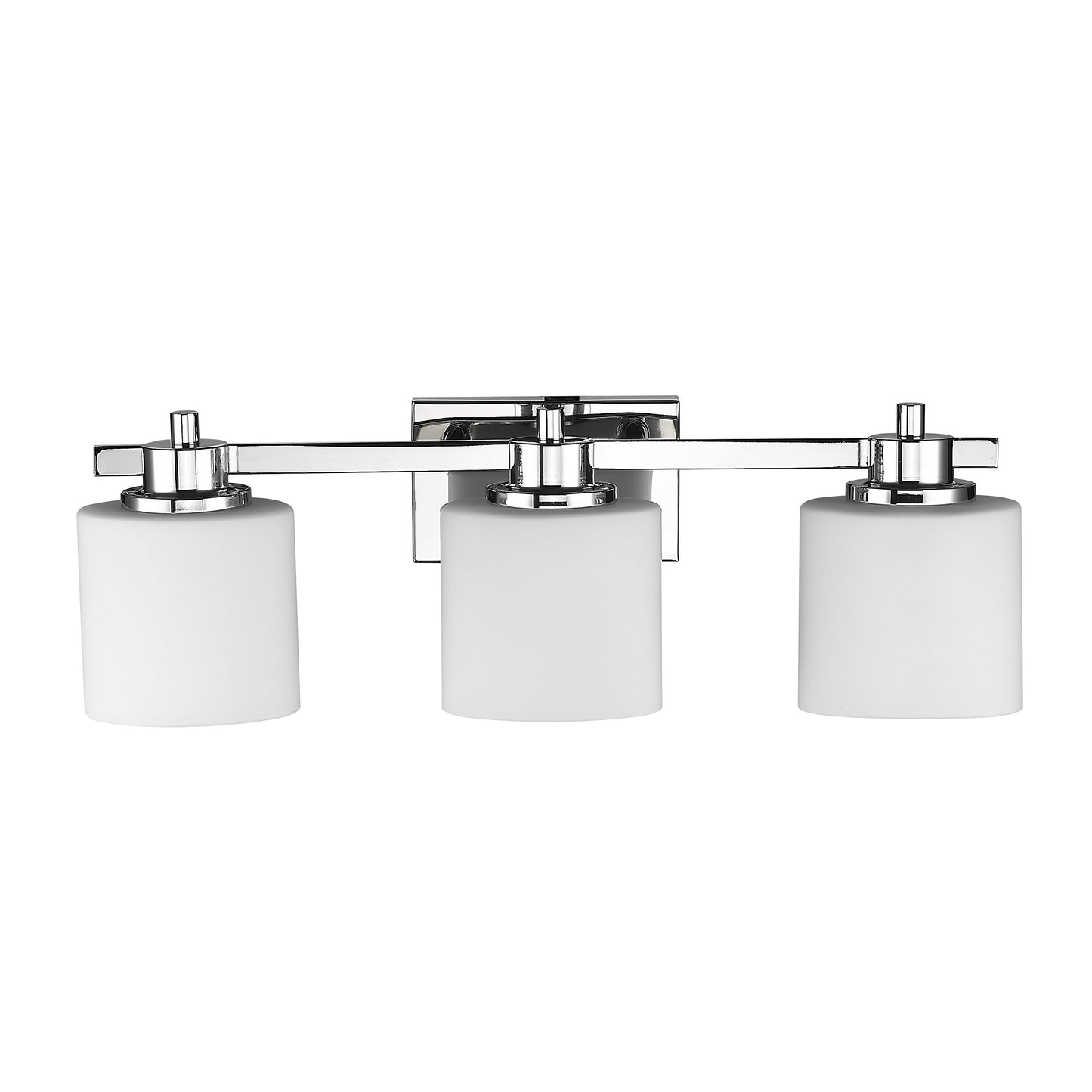 Chloe CH821036CM24-BL3 Vanity Bath Light Fixture, Chrome, 7.48 x 24 x 6.65 x Inch