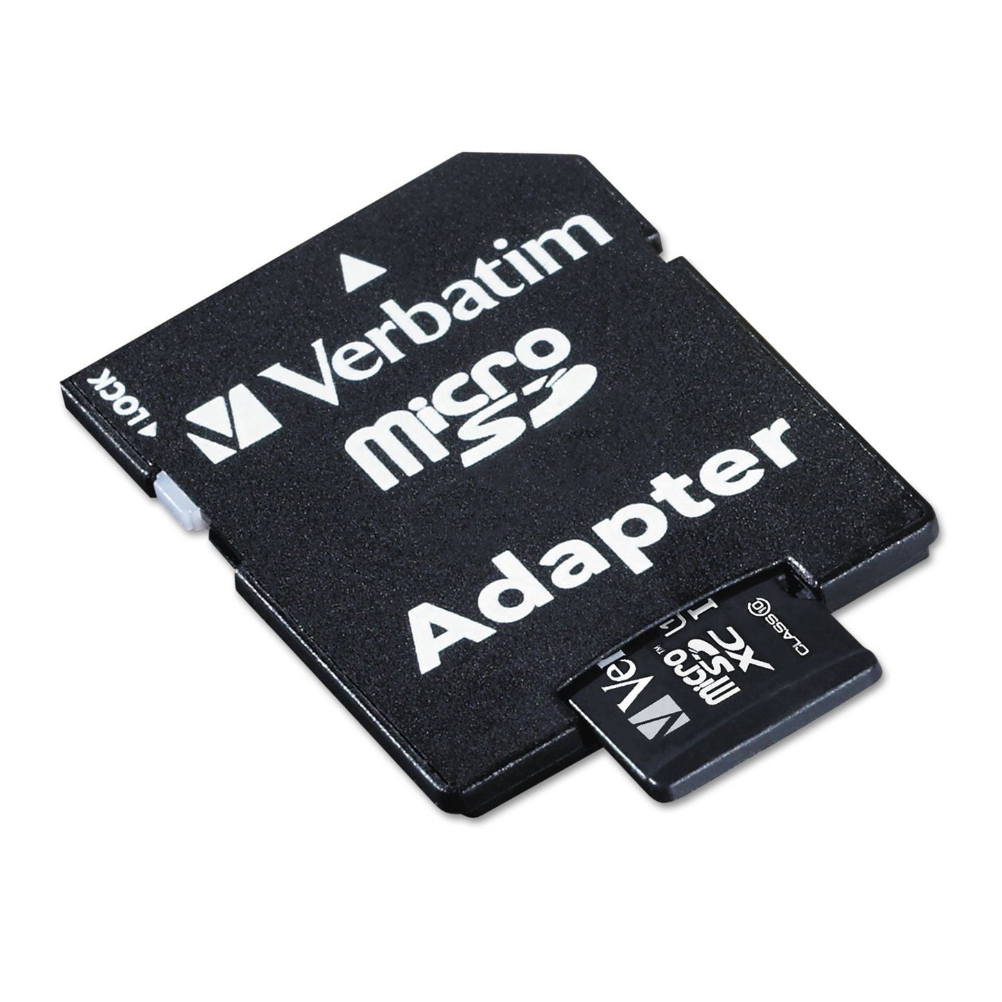 Verbatim 64GB Premium MicroSDXC Memory Card with Adapter UHS-I V10 Class 10 Supports Full HD (1080p) U1 Speed Rated Up to 90MB/s Read Speed