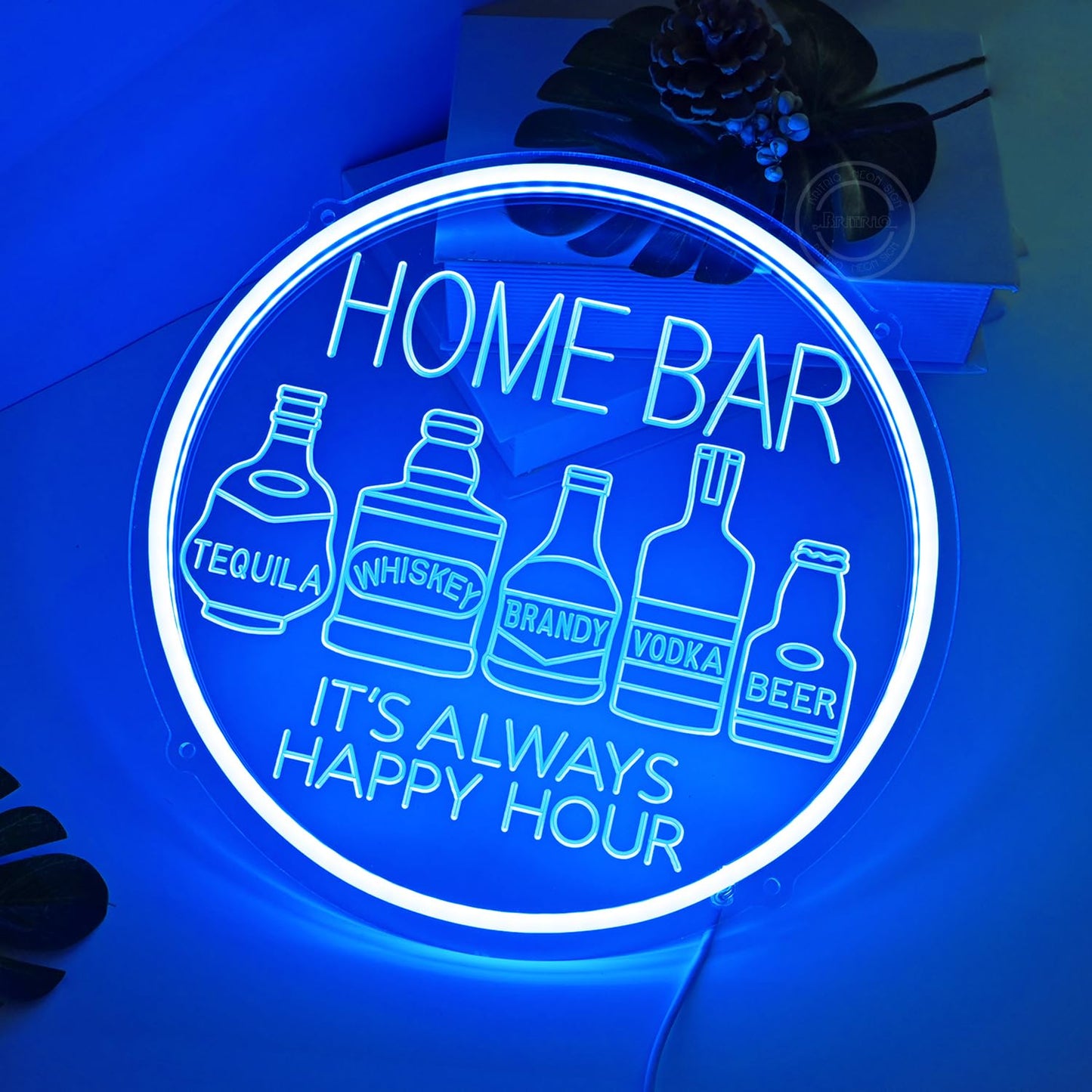 Britrio Neon Beer Sign Light for Man Cave Bar Cart Decor Drinks Cocktails Home Bar Pub Kitchen Bedroom Dorm Wall Art Sign Birthday Party Gift for Dad