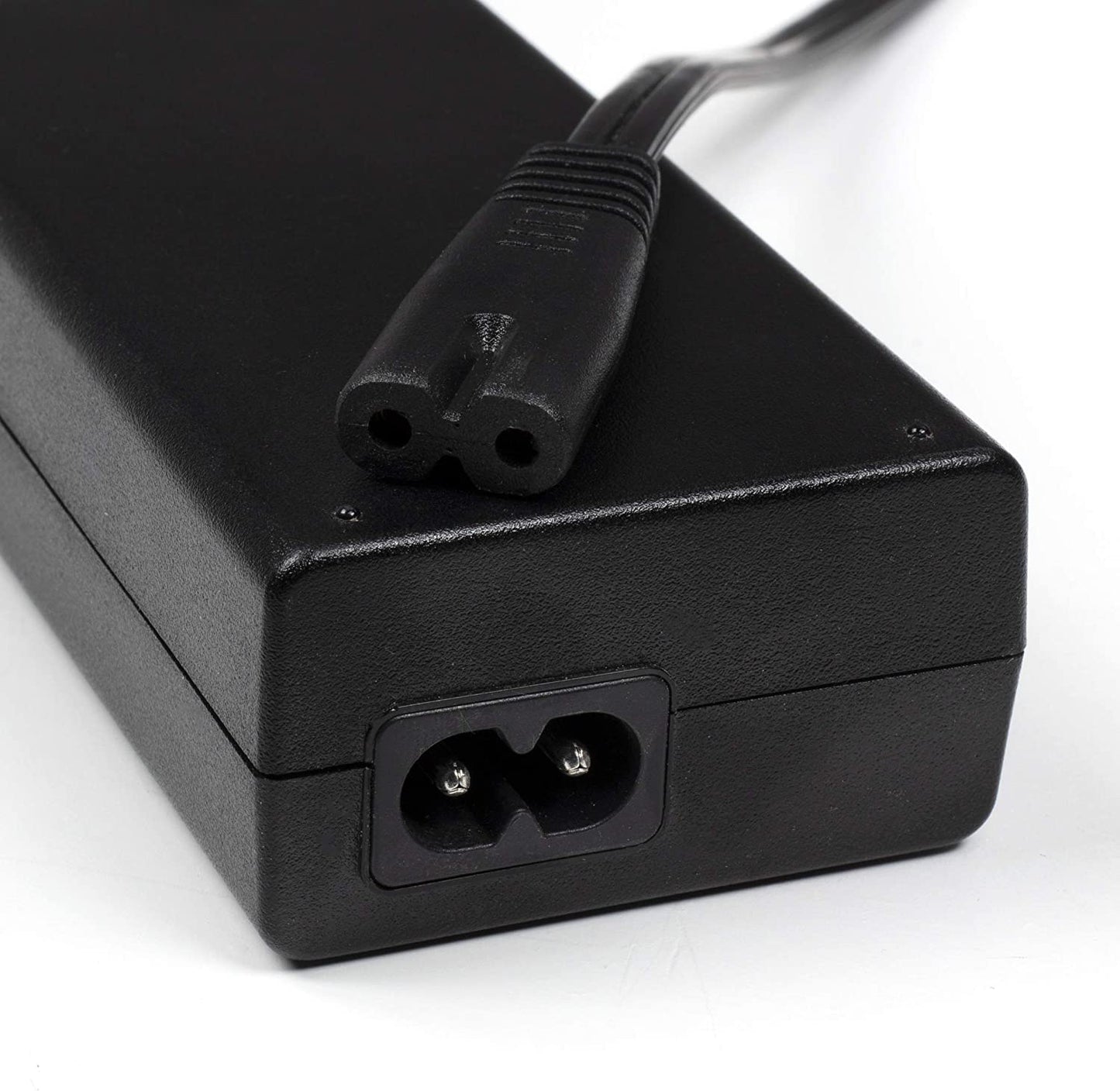 6 Feet Figure 8 Non-Polarized (NEMA 1-15P to C7) 2 Prong Power Cord, Compatible with Printers, Smart LEDs, TVs, Play-Stations, Notebook and Laptop