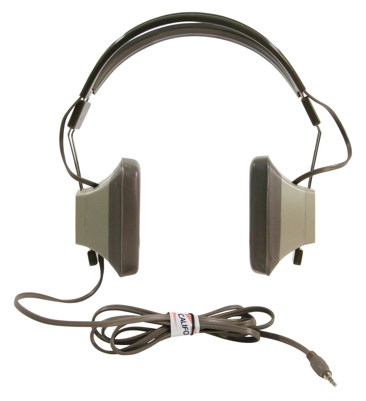 Califone EH-3SV Headset with 3.5mm,Beige/Light Gray,Adjustable