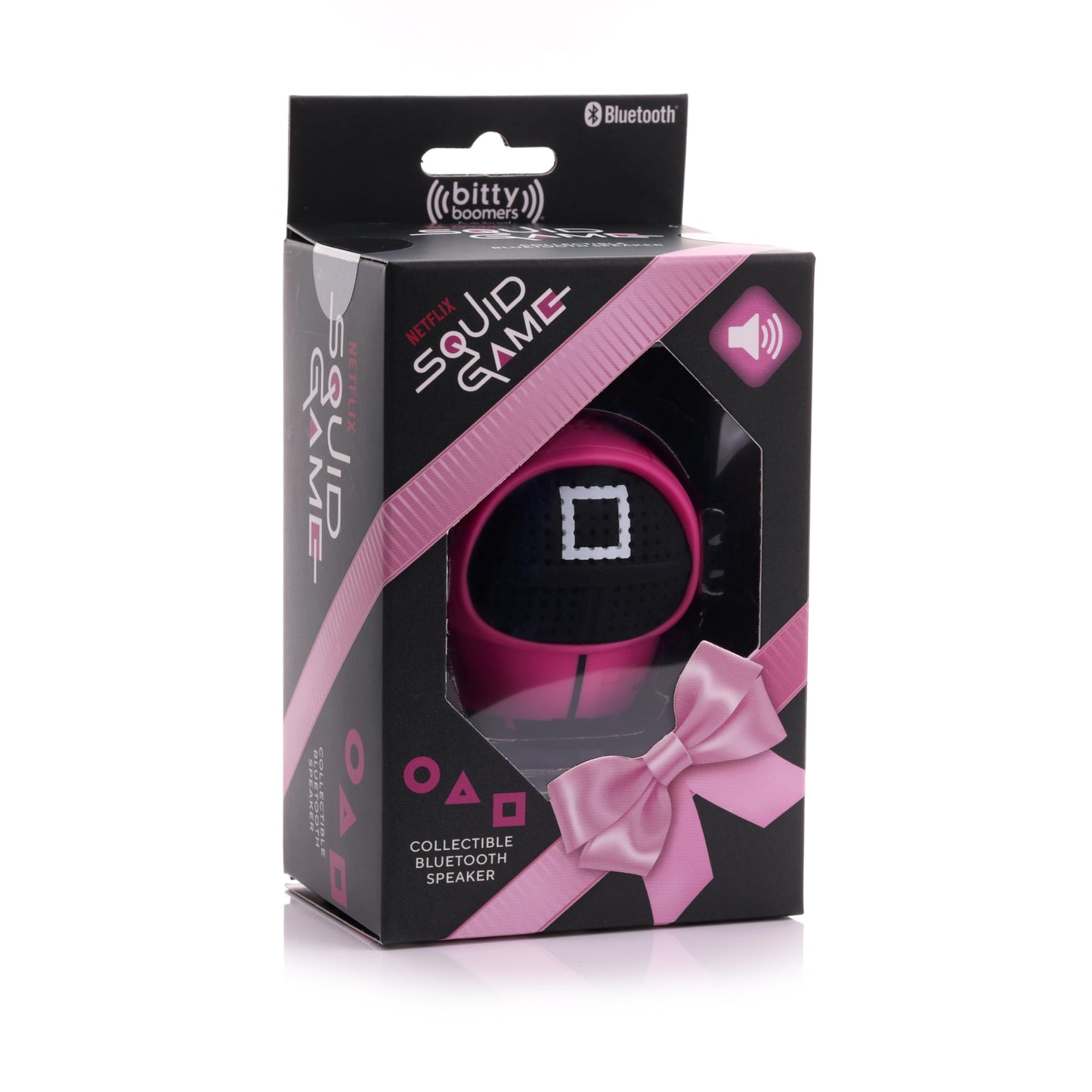 Bitty Boomers Netflix: Squid Game: Masked Manager - Mini Bluetooth Speaker