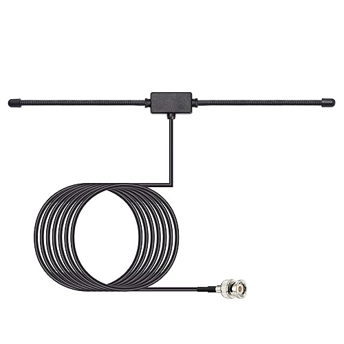 Bingfu Police Radio Scanner Dipole Antenna 20-1300MHz Adhesive Mount BNC Male? Vehicle Mobile Ham Amateur Antenna Compatible with Uniden Bearcat