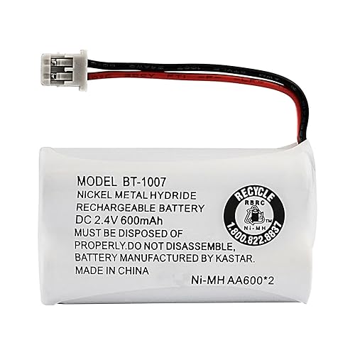 Kastar 1-Pack BT-1007 Battery Replacement for Uniden DECT 6.0 Phone DECT1588-3 DECT1588-4 DECT1588-5, 900MHz Phone EPX2243 EPX3000 EPX3710 EPX380