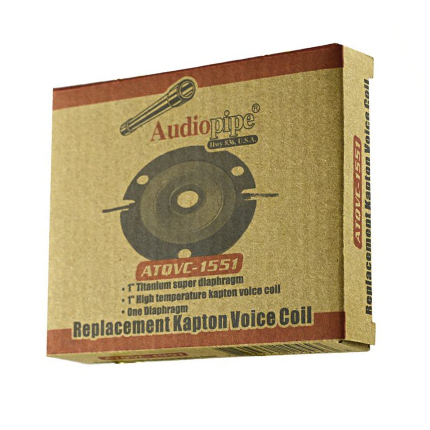 Audiopipe - Replacement Kapton Voice Coil (ATQVC-1551)